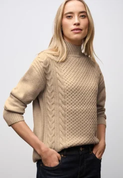 Jumper met kabelpatroon