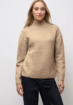 Jumper met kabelpatroon