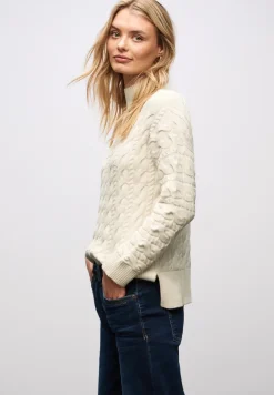 Jumper met kabelpatroon