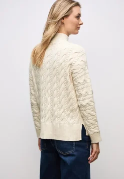 Jumper met kabelpatroon