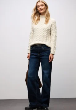 Jumper met kabelpatroon
