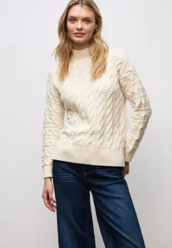 Jumper met kabelpatroon