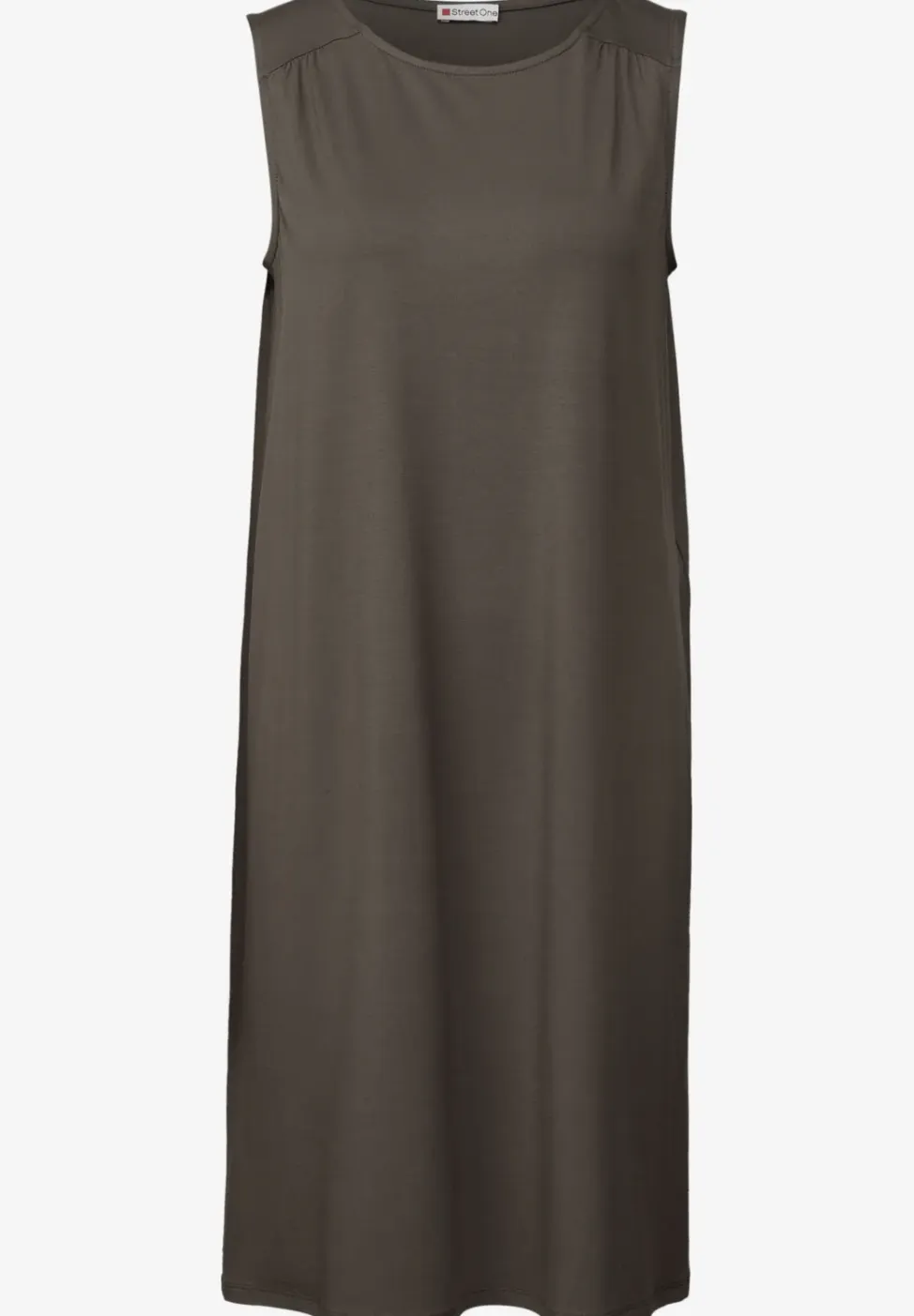 Jurk in effen kleur