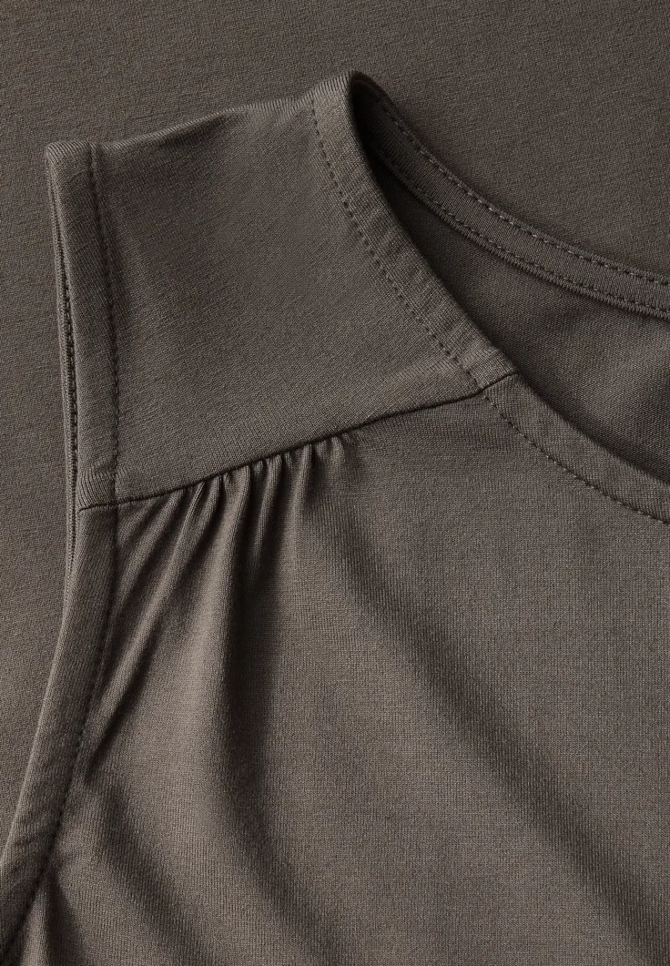 Jurk in effen kleur