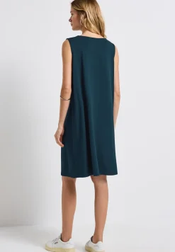 Jurk in effen kleur