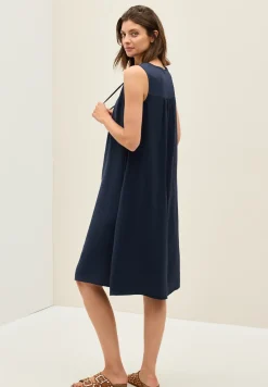Jurk in effen kleur