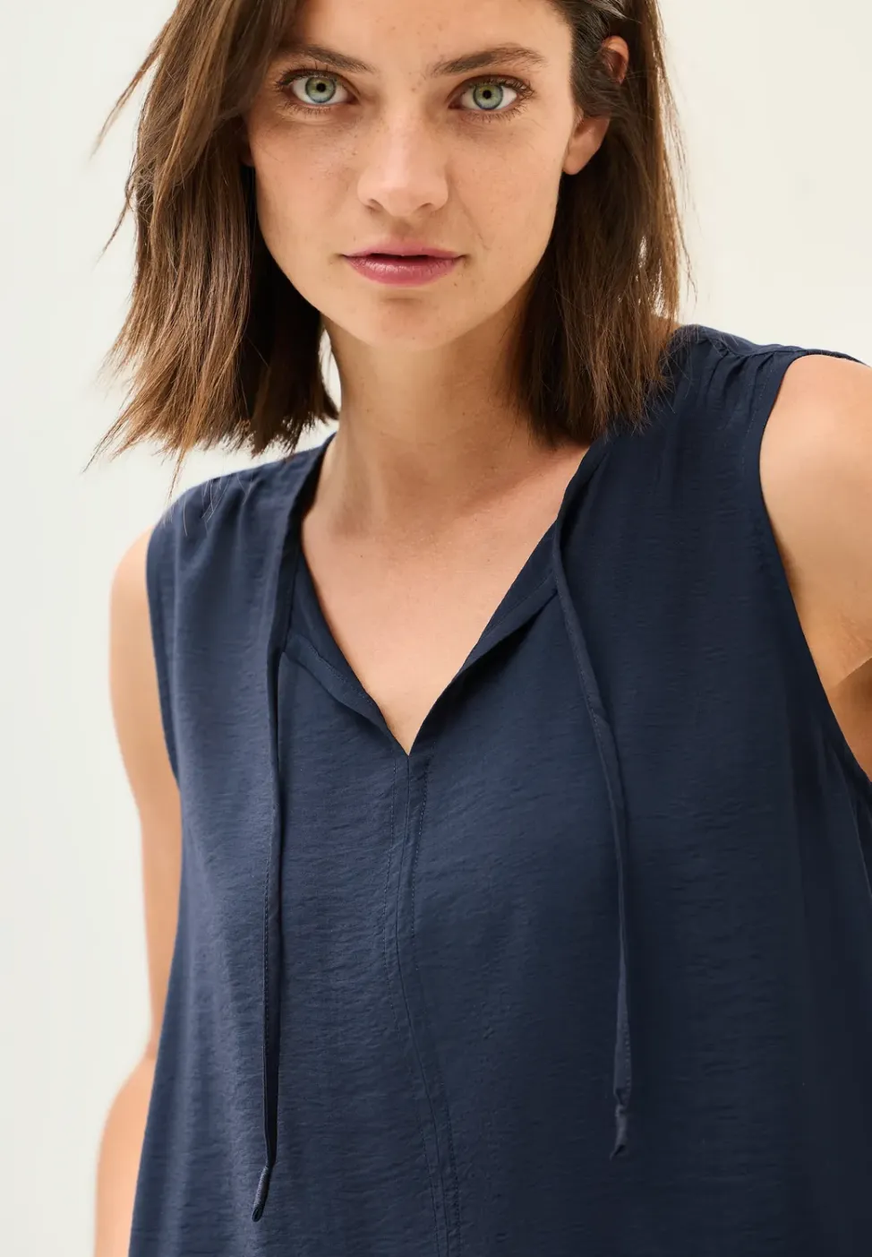 Jurk in effen kleur