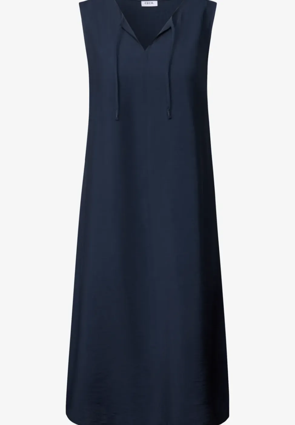 Jurk in effen kleur