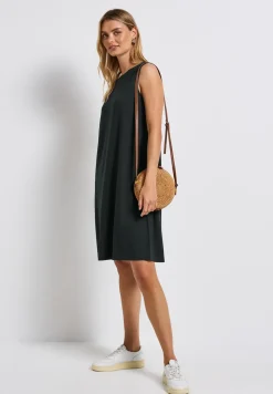 Jurk in effen kleur