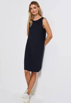 Jurk in effen kleur