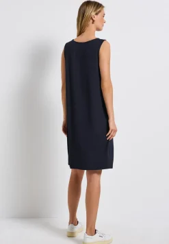 Jurk in effen kleur