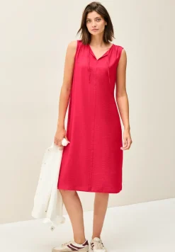 Jurk in effen kleur