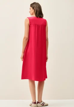 Jurk in effen kleur
