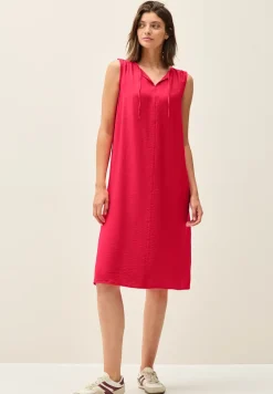 Jurk in effen kleur