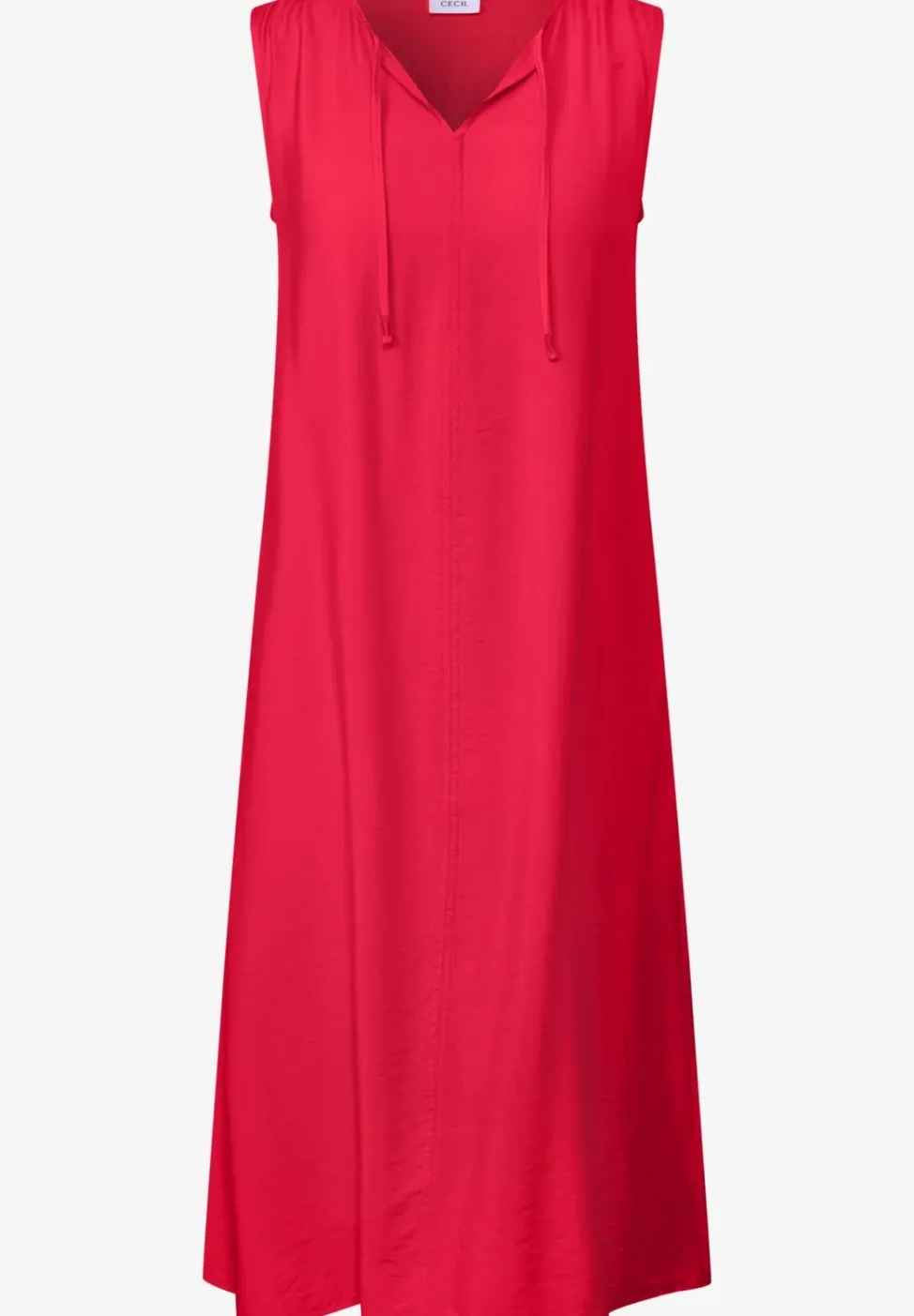 Jurk in effen kleur