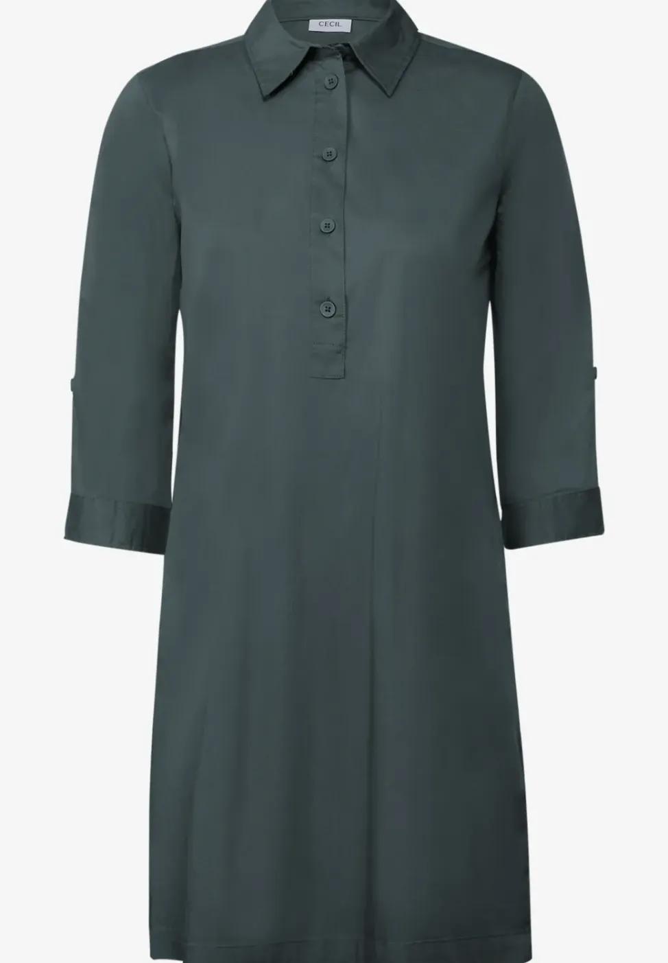 Jurk in effen kleur