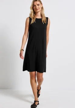 Jurk in effen kleur