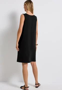 Jurk in effen kleur