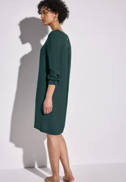 Jurk in effen kleur