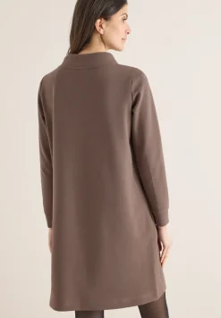 Jurk in effen kleur