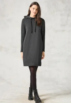 Jurk in krijtstreep-look