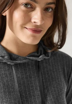 Jurk in krijtstreep-look