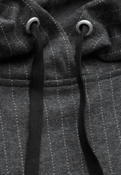 Jurk in krijtstreep-look