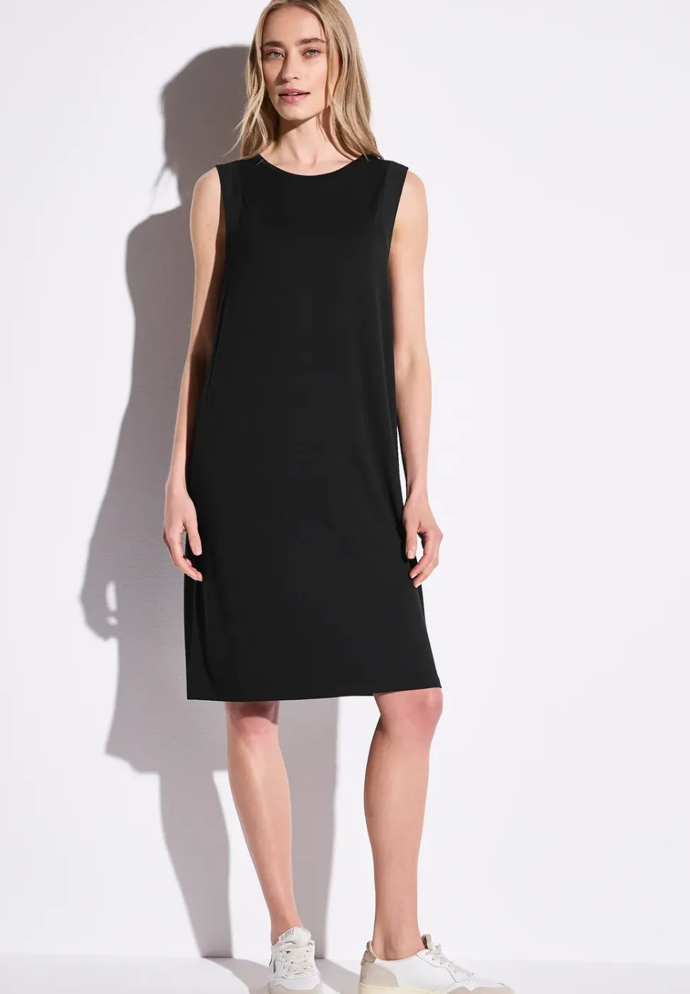 Jurk met chiffon detail