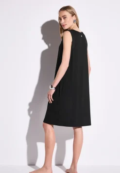 Jurk met chiffon detail
