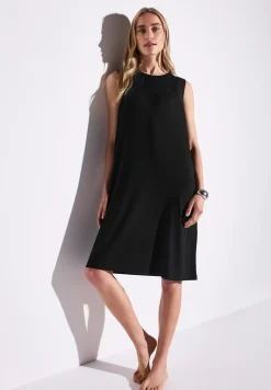 Jurk met chiffon detail
