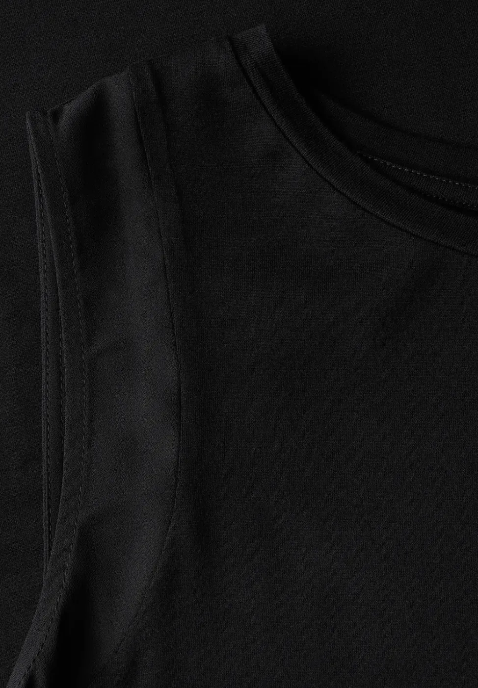 Jurk met chiffon detail