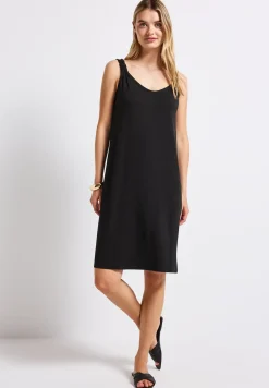 Jurk met knoopdetail