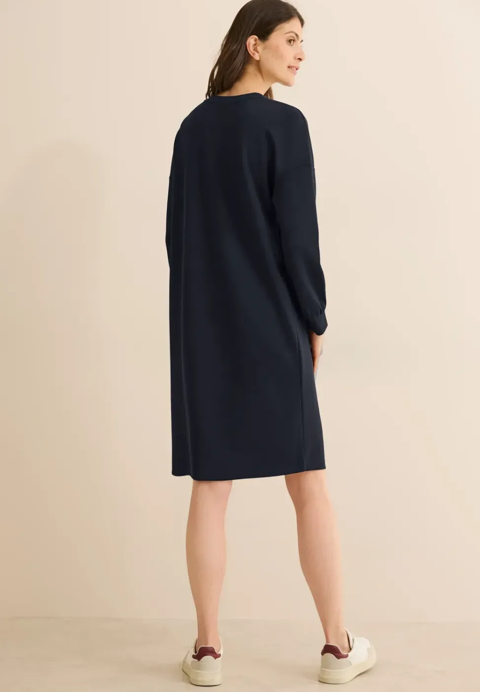 Jurk met knoopdetail