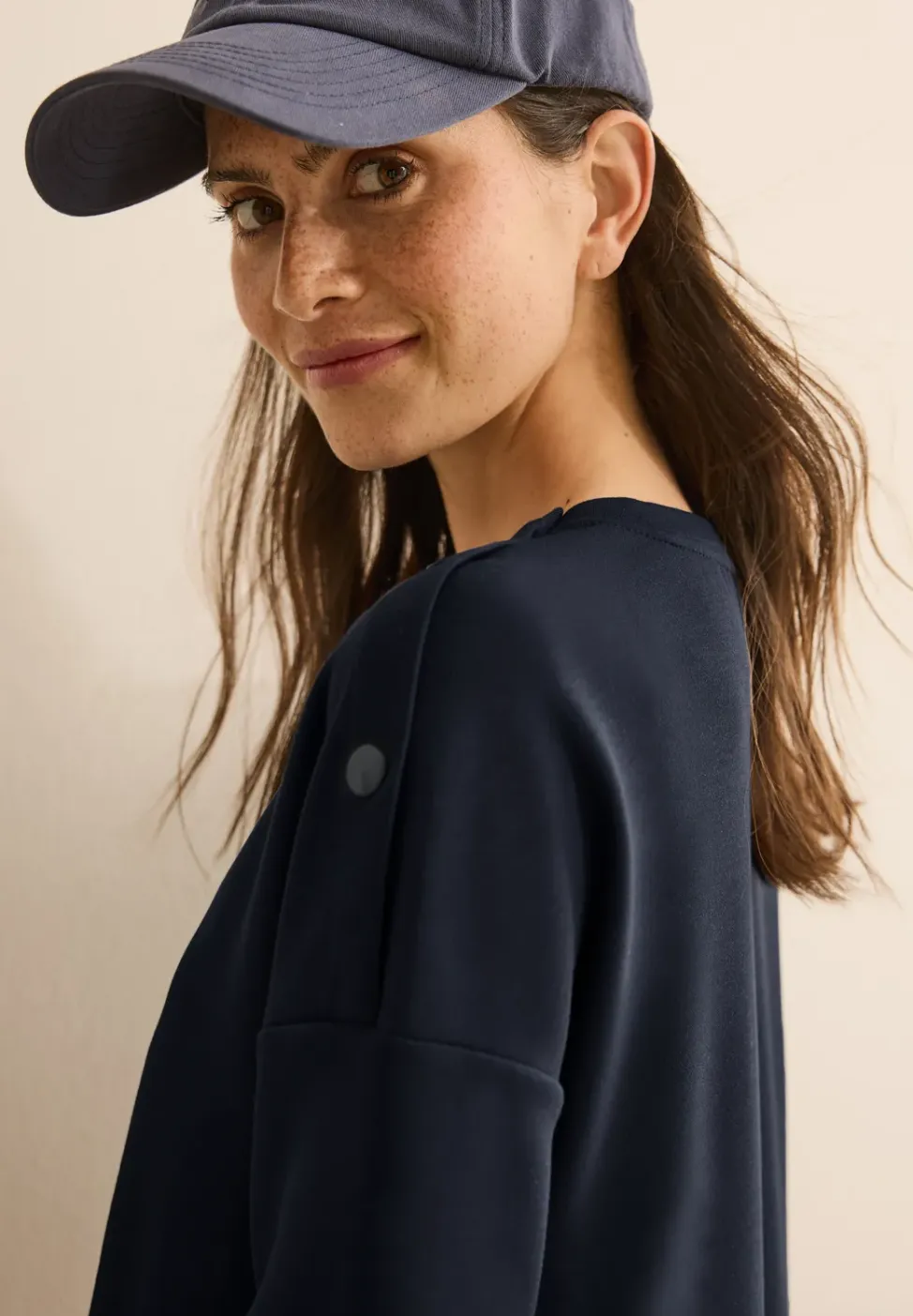 Jurk met knoopdetail