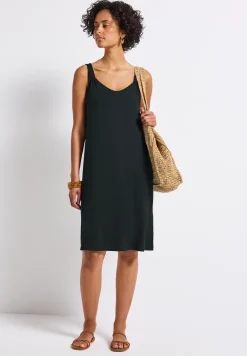 Jurk met knoopdetail