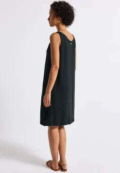 Jurk met knoopdetail