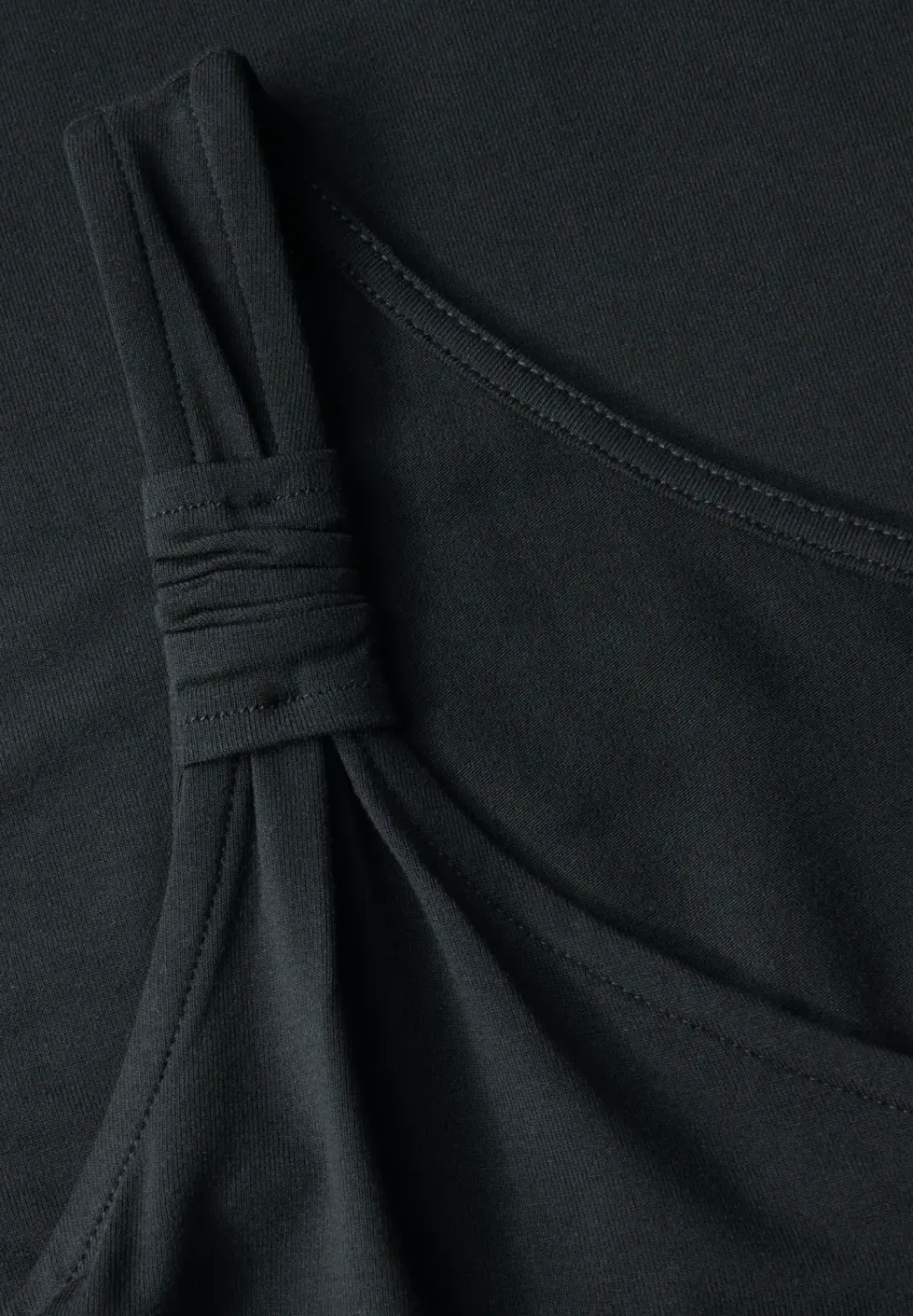 Jurk met knoopdetail