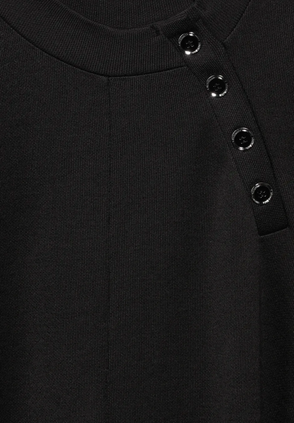 Jurk met knoopdetail