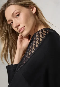 Jurk met mesh details