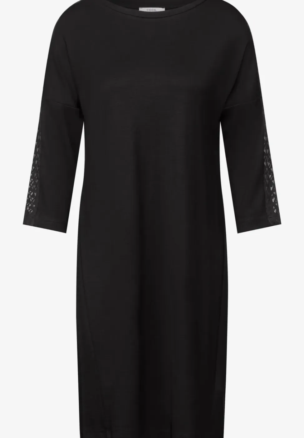Jurk met mesh details