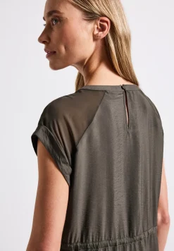 Jurk met mesh details
