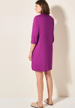 Jurk met smokdetail