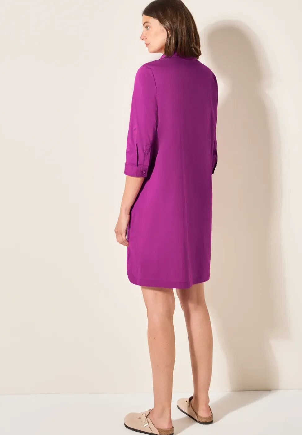 Jurk met smokdetail