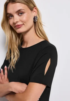 Jurk met splitdetail