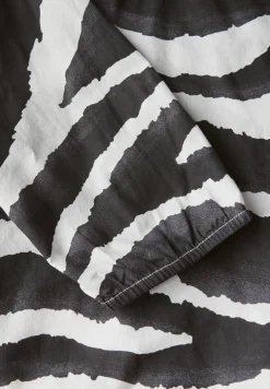 Katoenen blouse met patroon