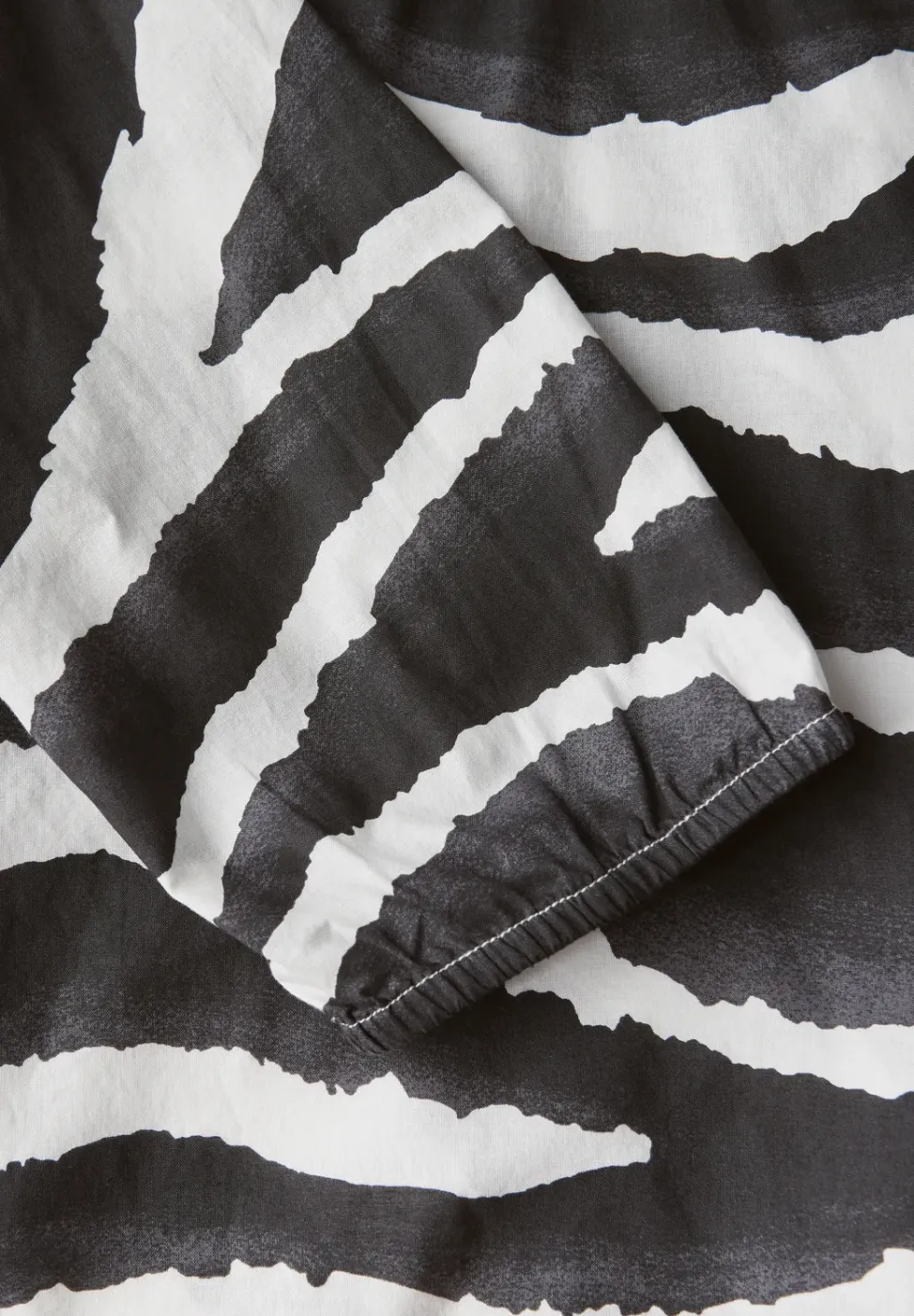 Katoenen blouse met patroon