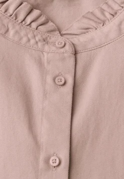 Katoenen blouse met ruches