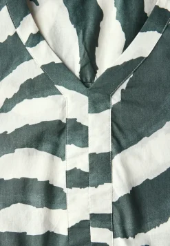 Katoenen jurk met patroon