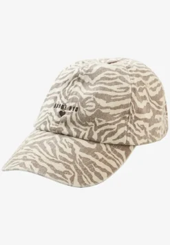 Katoenen pet met zebraprint