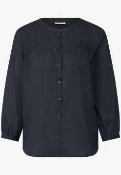 Katoenen blouse met details